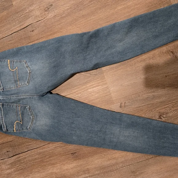 American Eagle Outfitters Blue Skinny Jeans - Picture 4 of 4